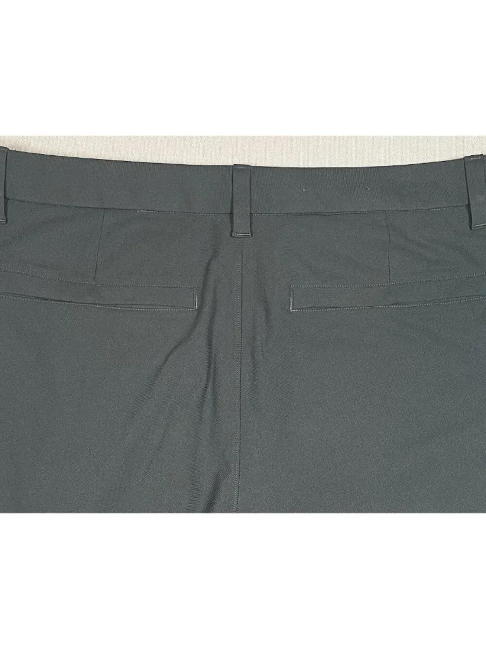 Lululemon Classic Fit Warpstreme Iron Blue Trouser Pants - Men Size 36 X 29.5